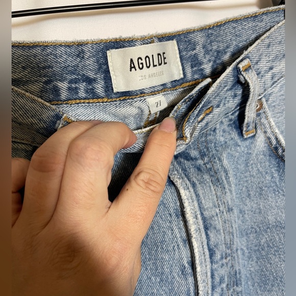 AGOLDE 90’s Pinch High Rise Straight Jeans - Picture 8 of 12